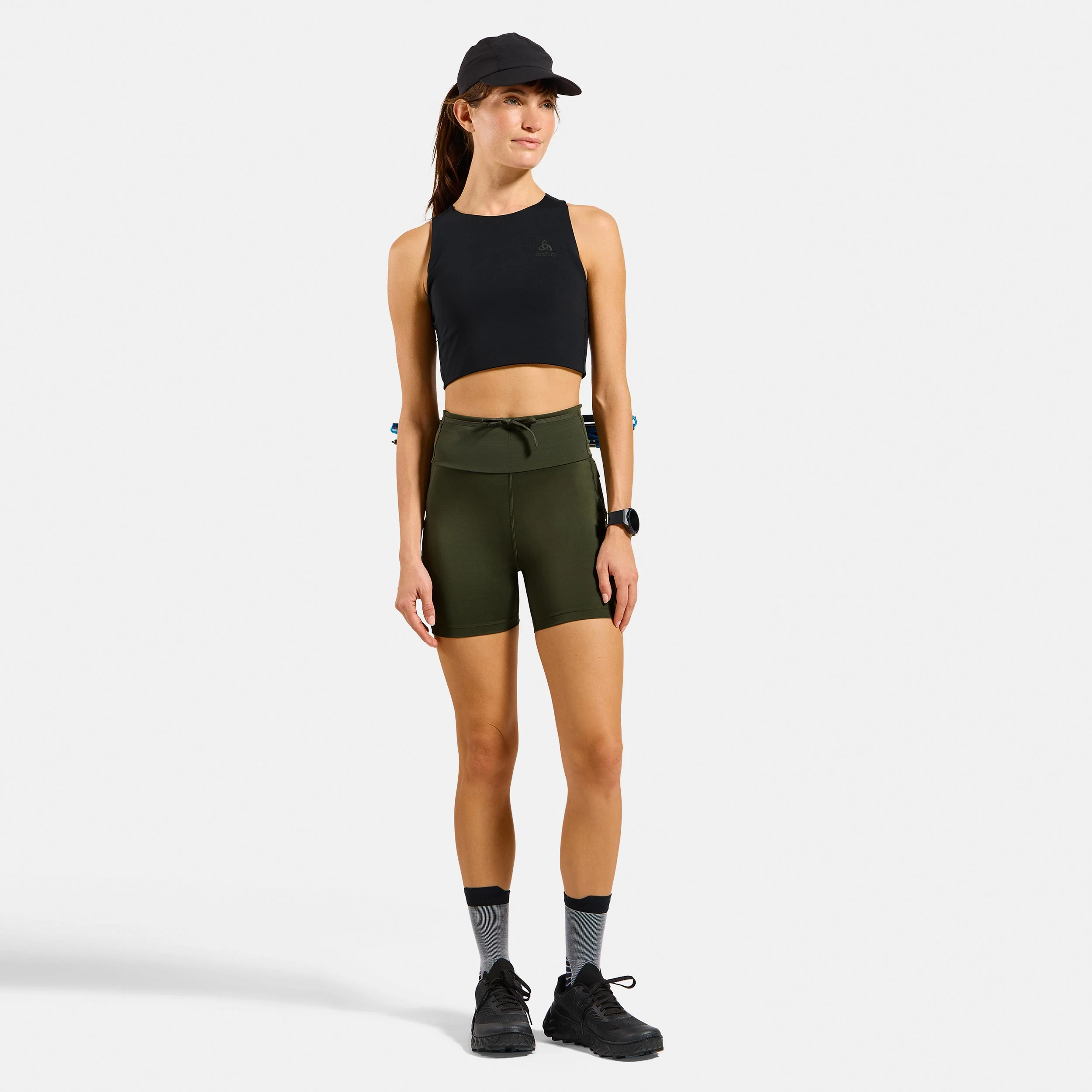 X-Alp Trail Cargo Hardlooplegging Dames-donkergroen - Image 8