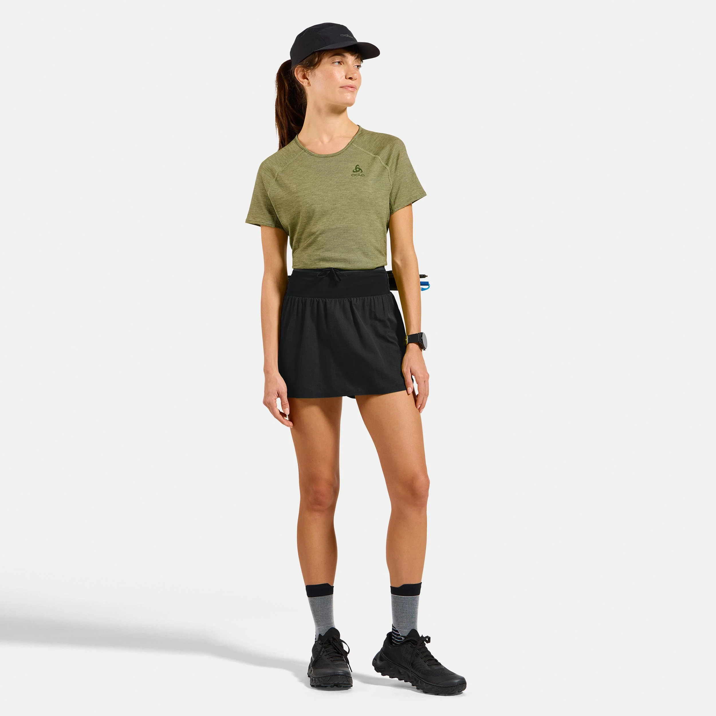 X-Alp Trail Hardloopshorts Dames-zwart - Image 9