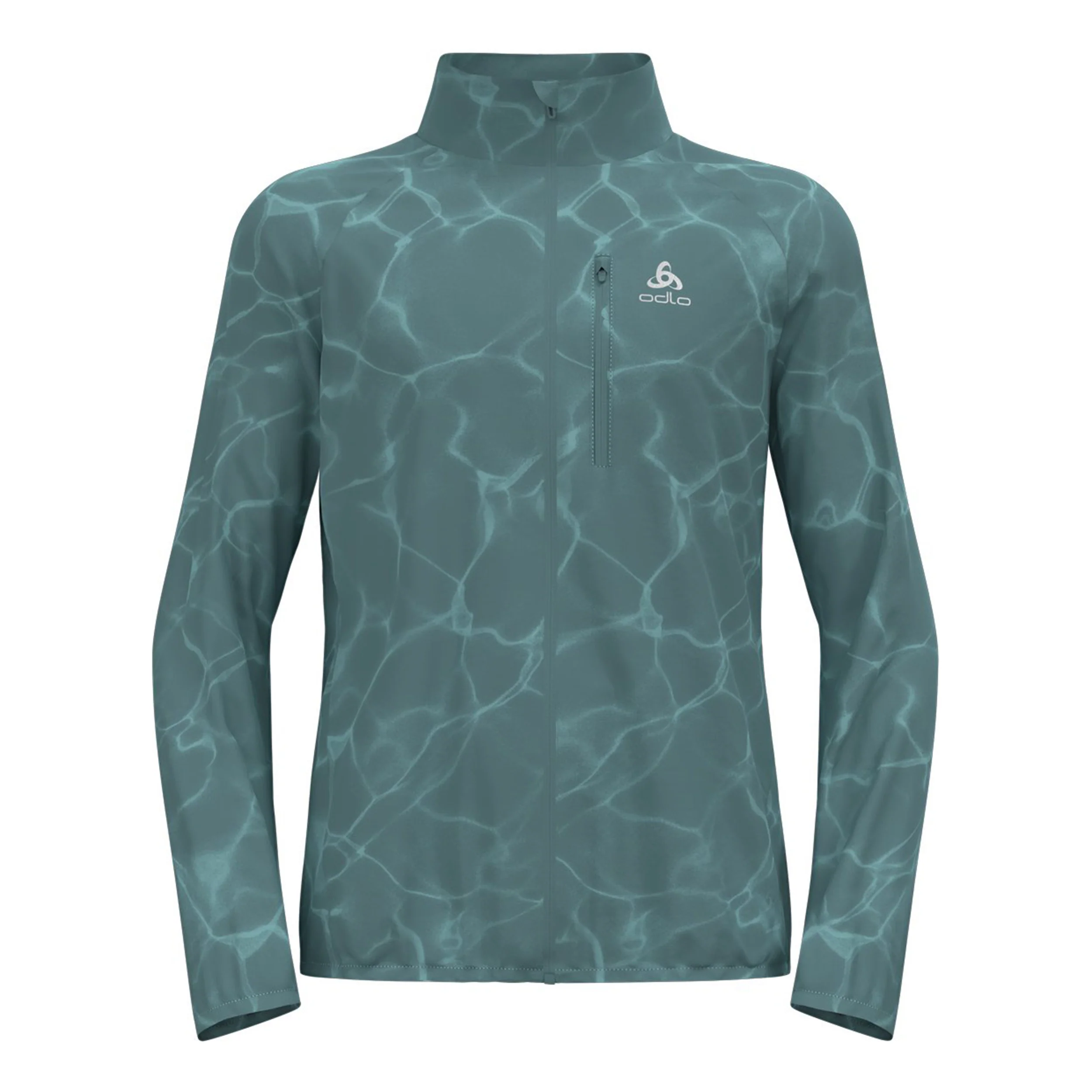 Zeroweight Print Hardloopjas Heren-Blaugrau