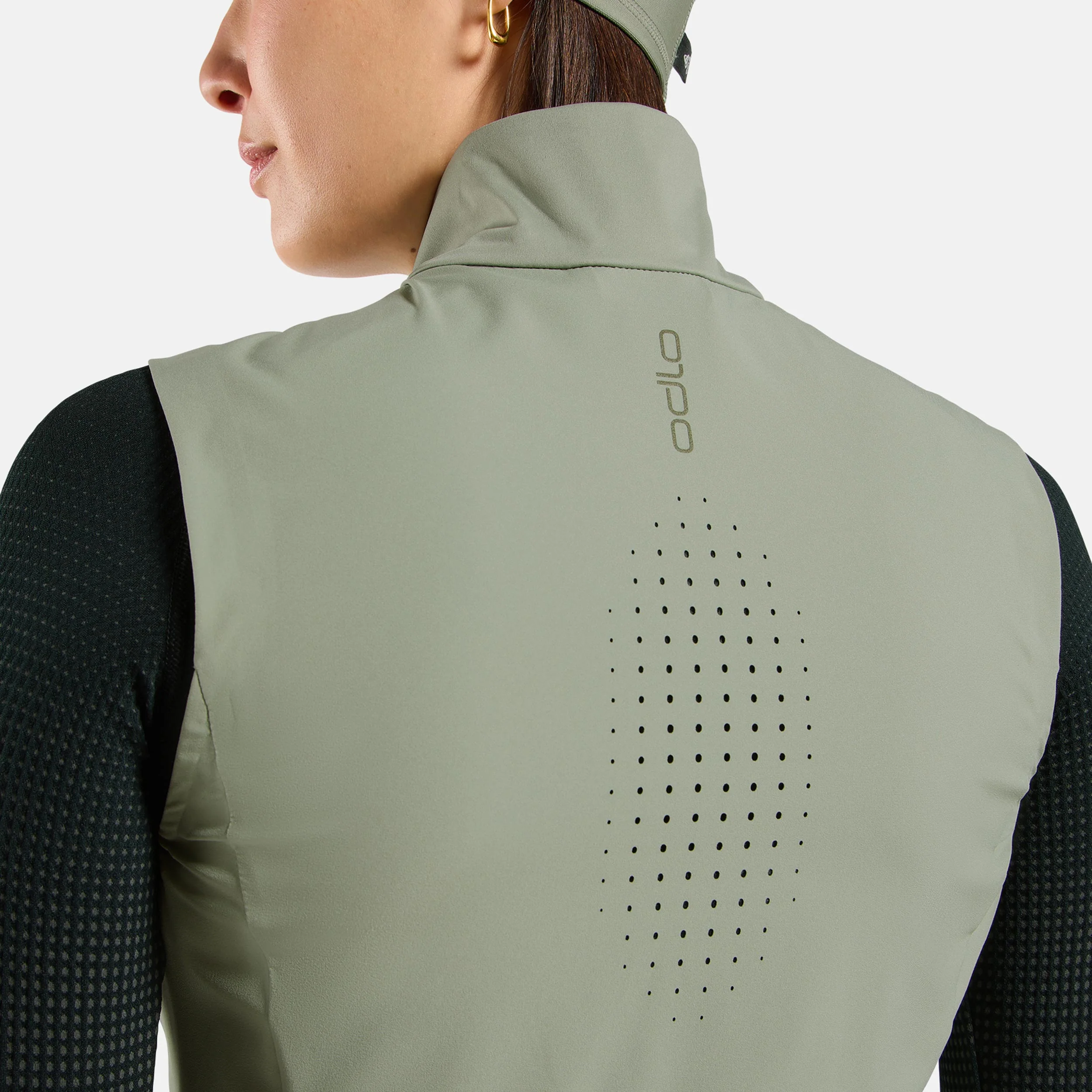Zeroweight Warm Hardloopvesten Dames - olijf - Image 5