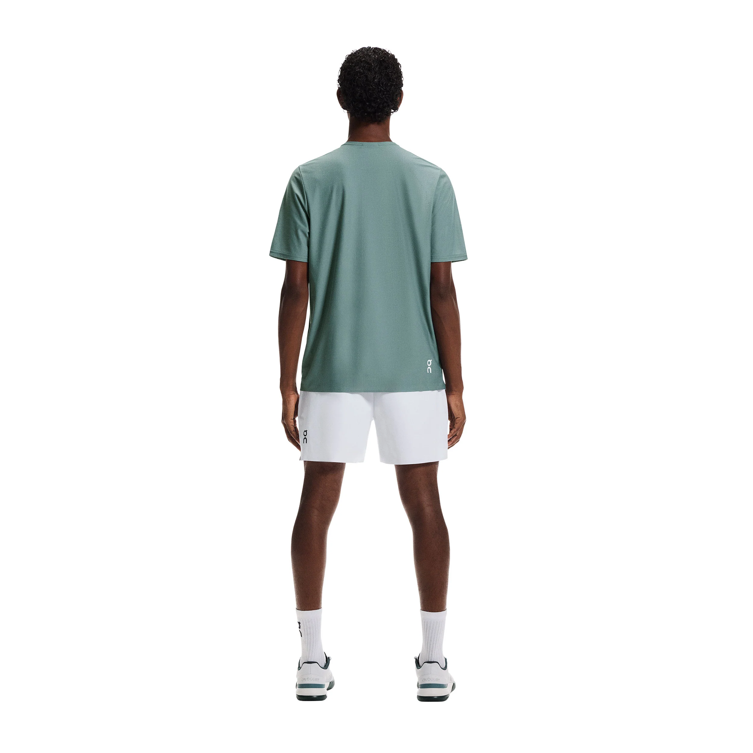 5in Court Shorts Heren - wit - Image 3