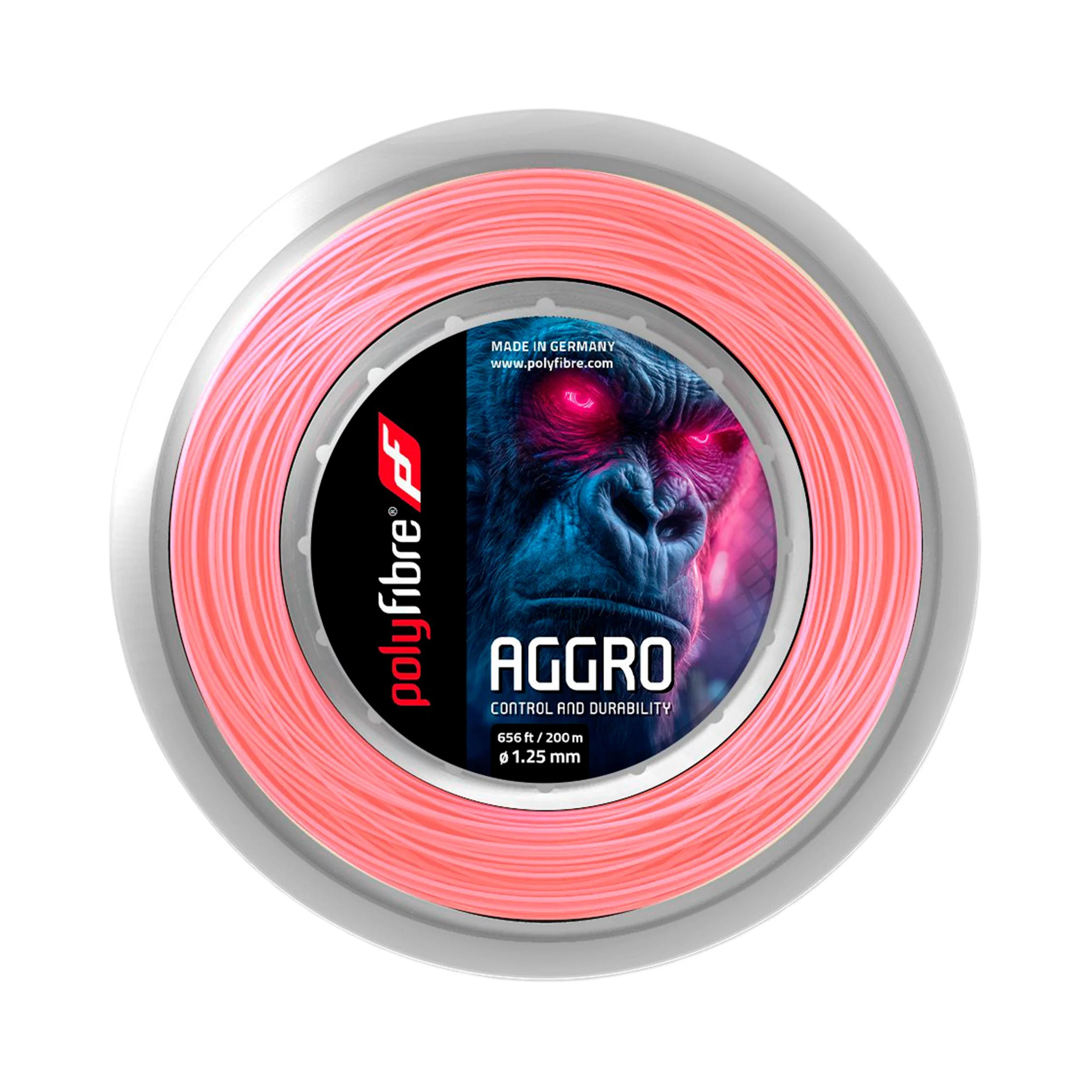 Aggro Rol snaren 12,2m, 200m - roze