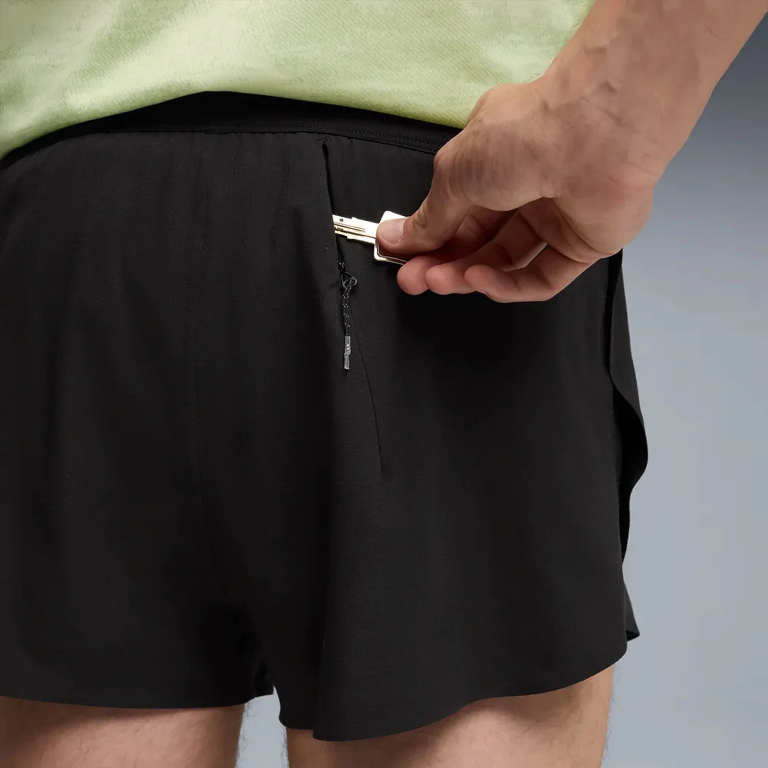 Lightspeed Ultraweave 2in Split Hardloopshorts Heren - zwart - Image 4