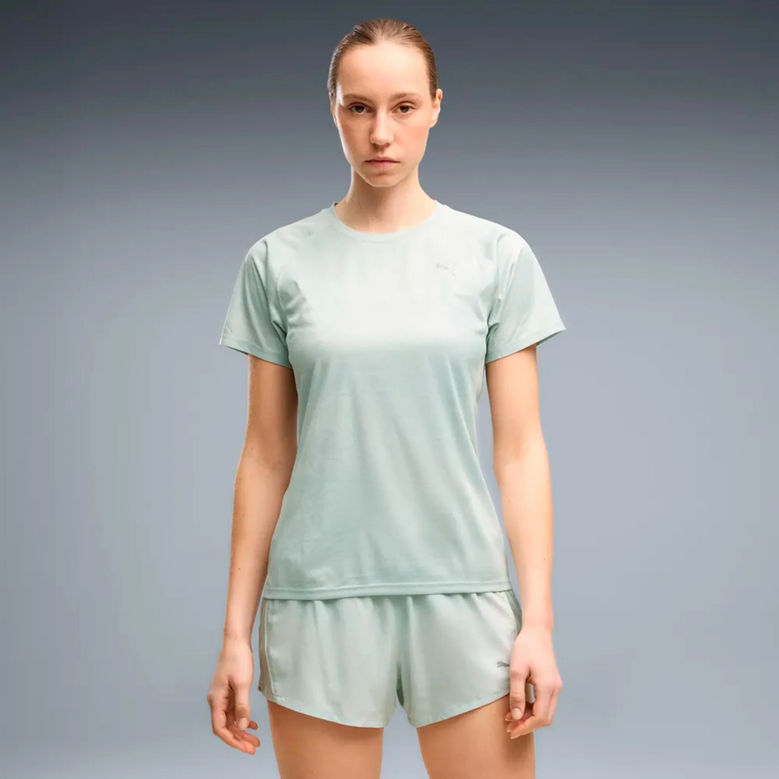 Velocity AOP Hardloopshirt Dames - lichtgroen