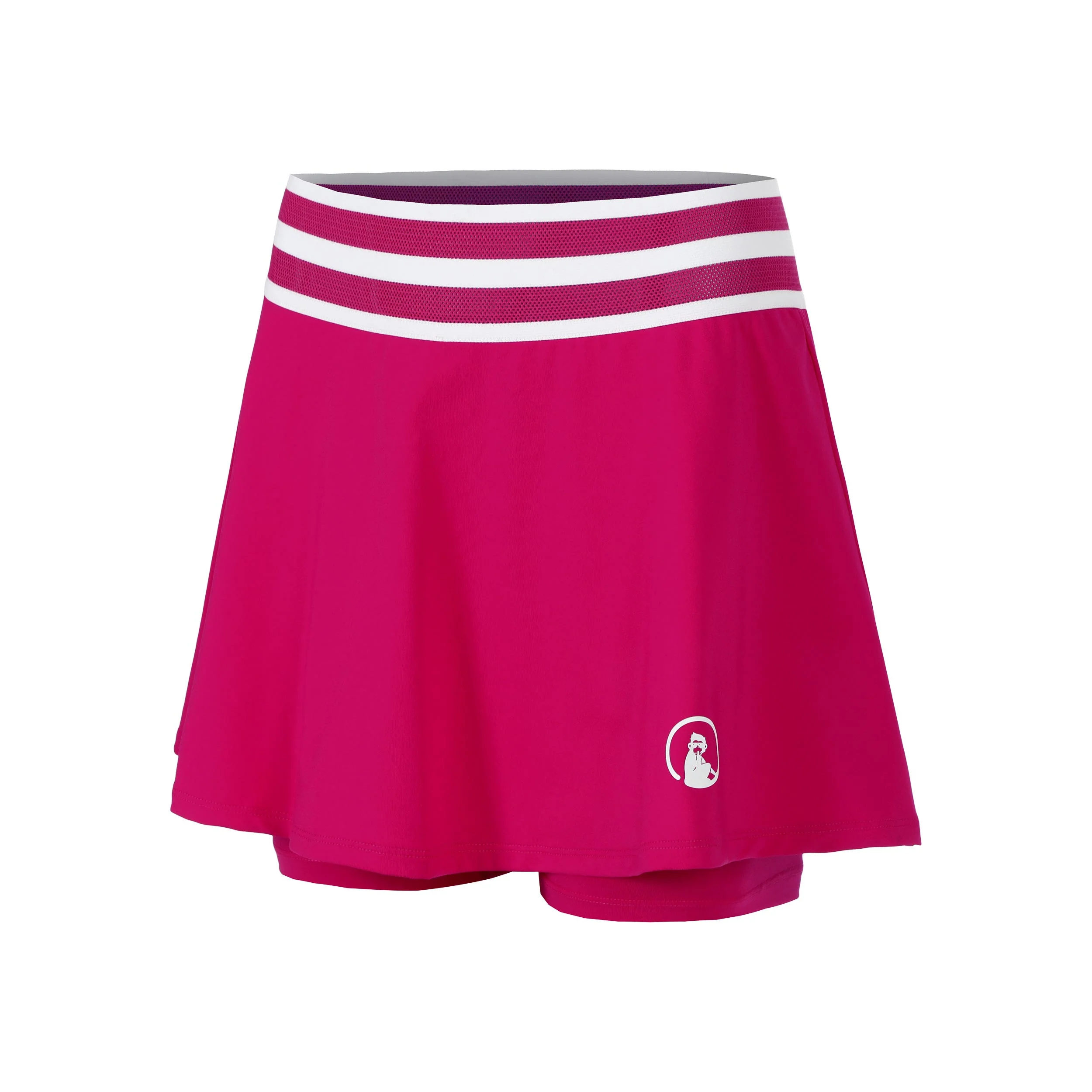 Bounce Rok Dames - bes, wit