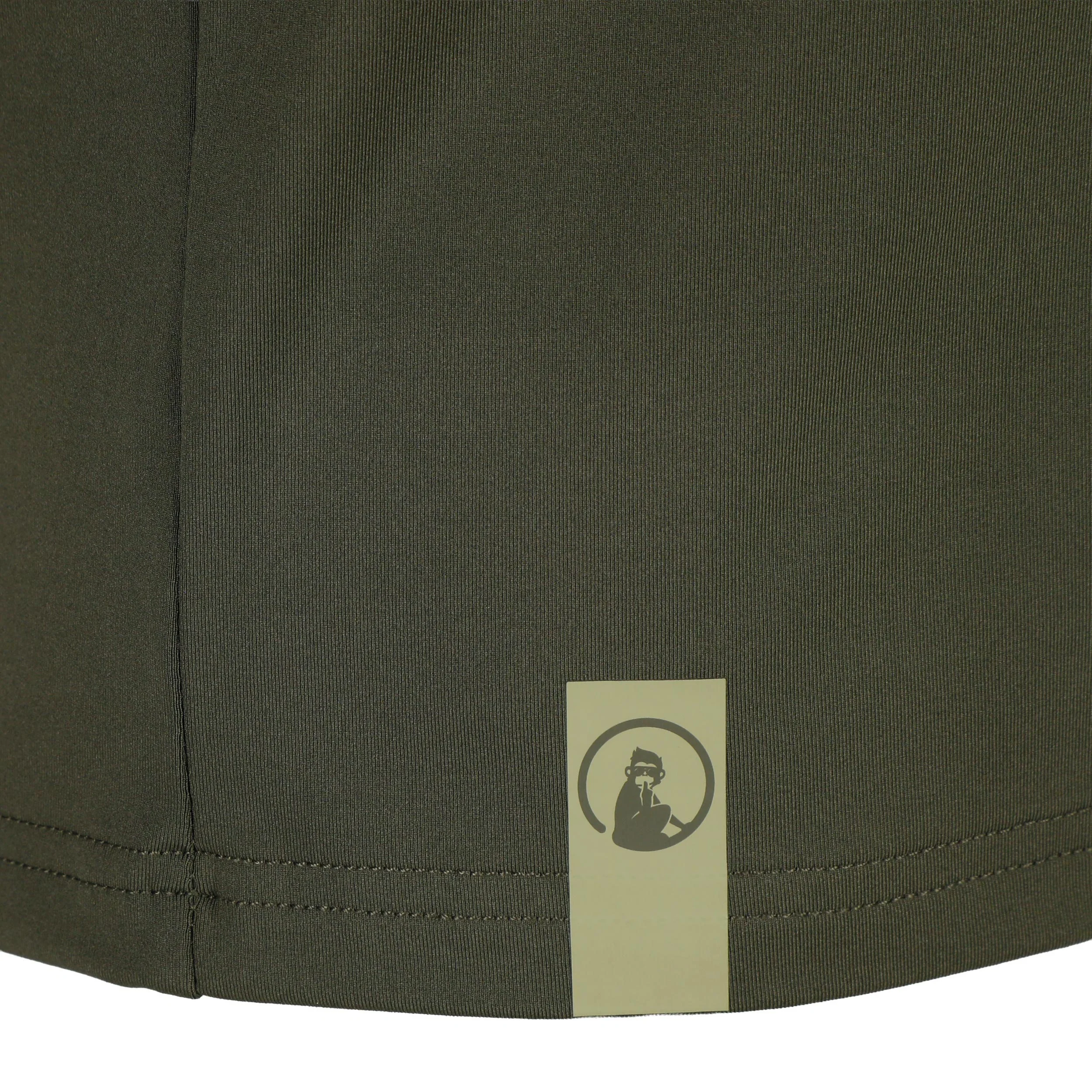 Memories Big Serve 1/4 Zip Longsleeve Jongens - donkergroen - Image 4