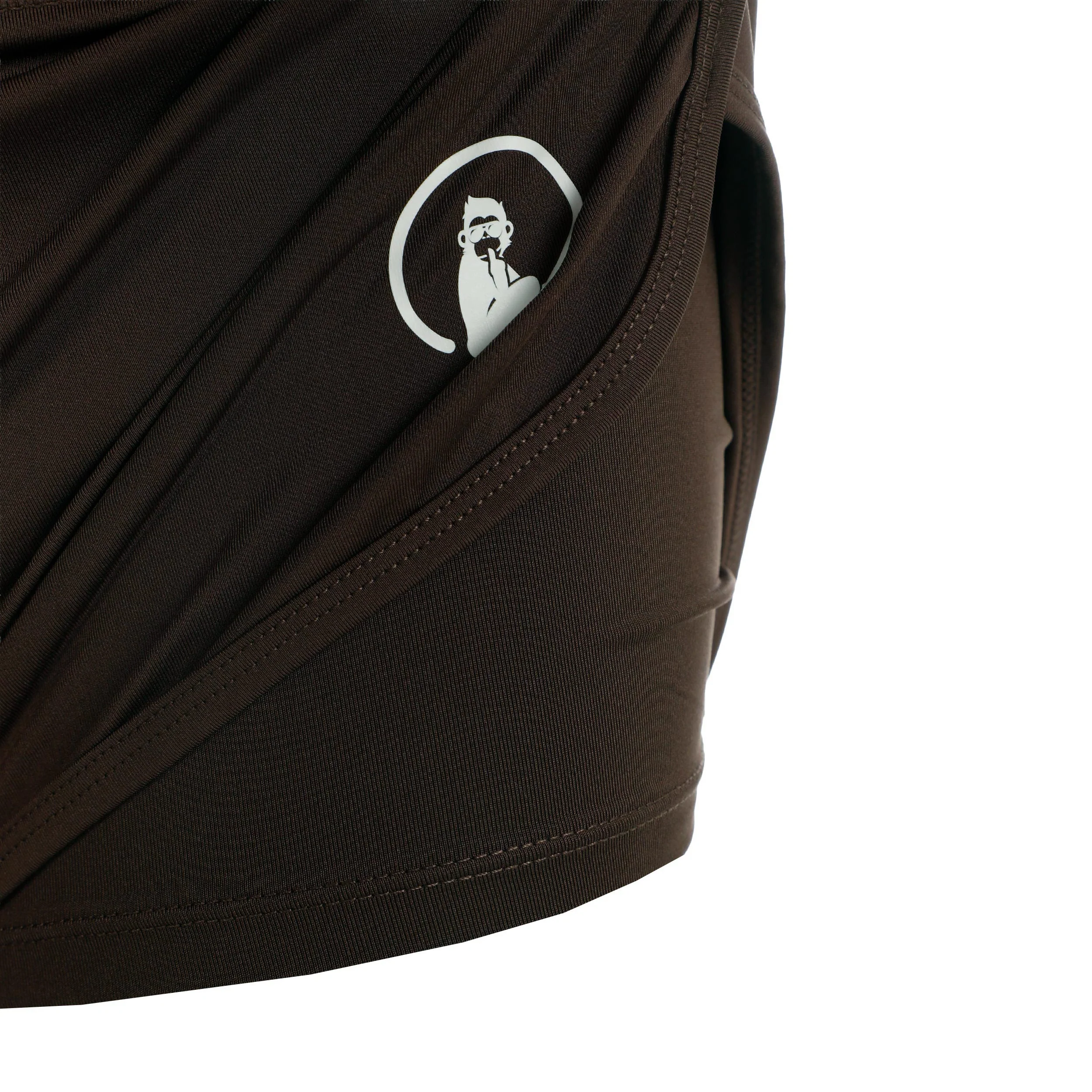 Memories Chop Shorts Dames - bruin - Image 4