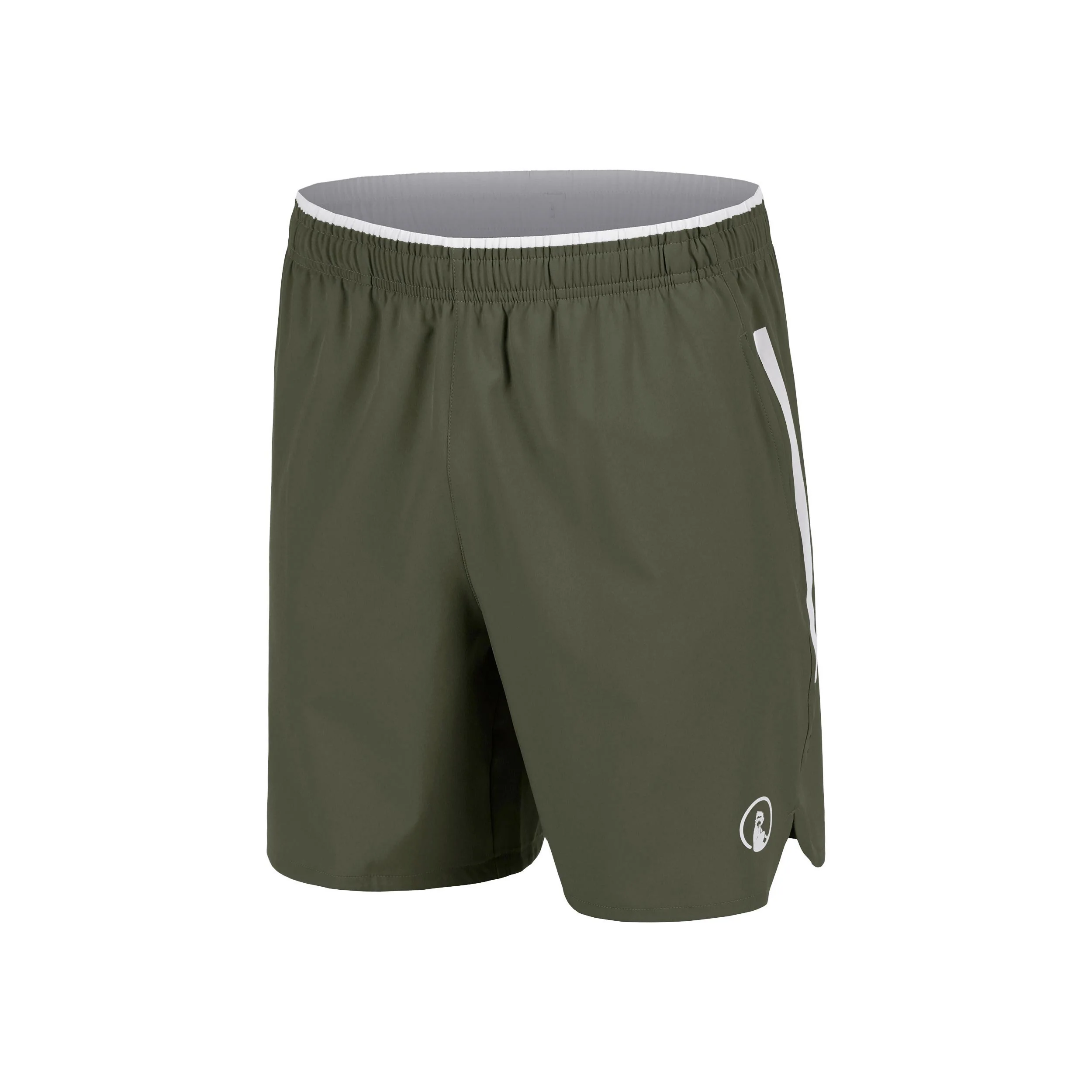 Memories Drop 7in Shorts Heren - donkergroen