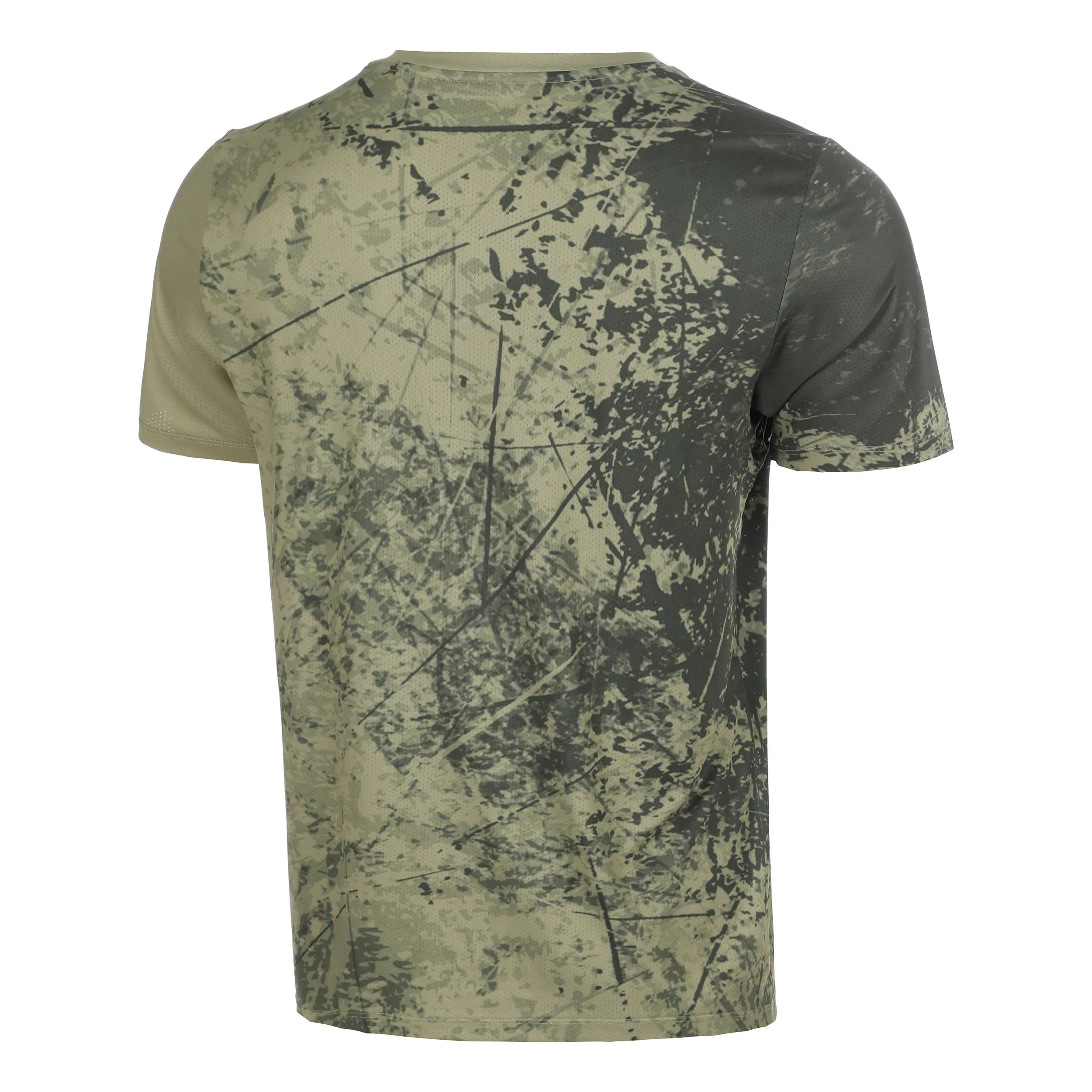 Memories Receiver Scrubbled T-shirt Heren - kaki - Image 2
