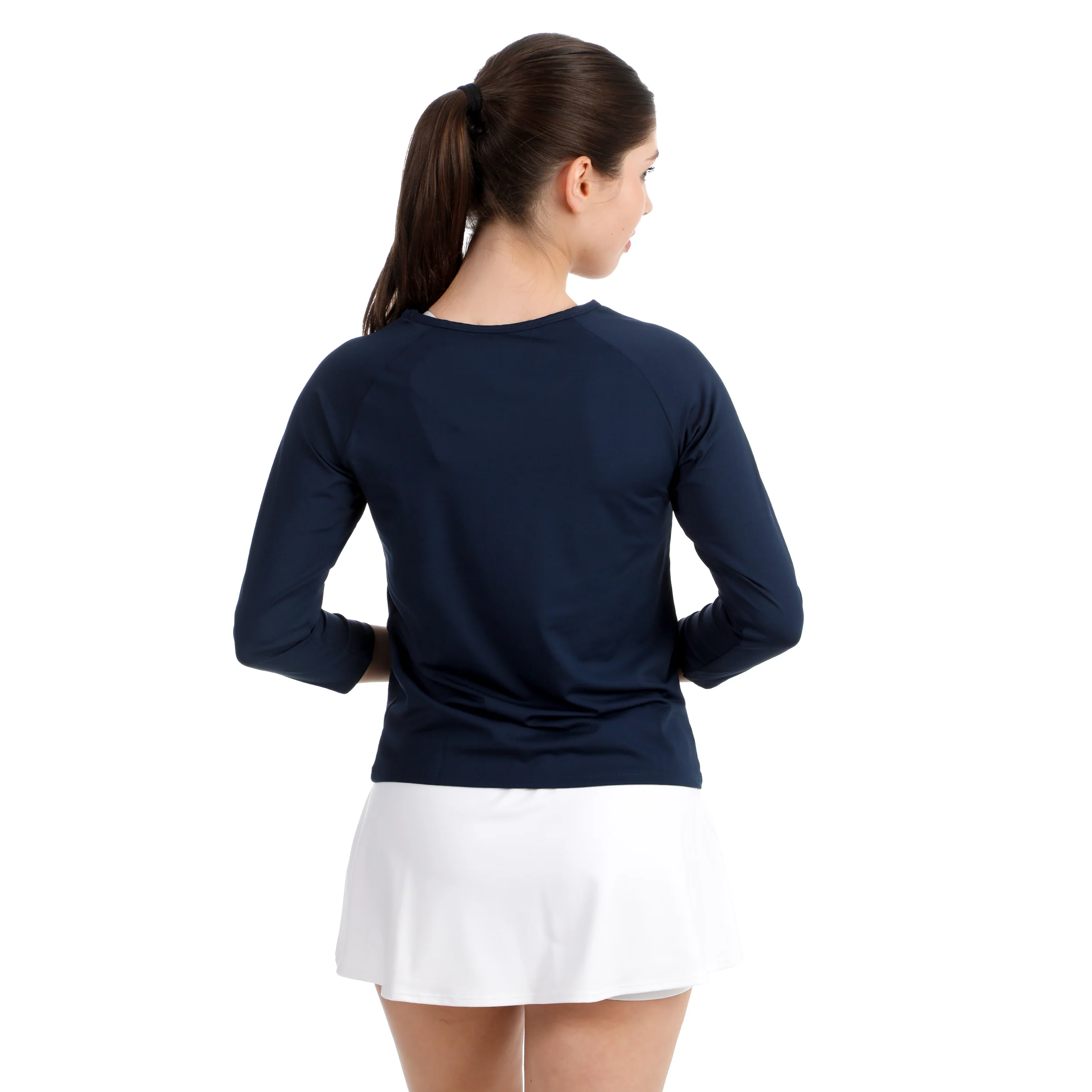 Mixed Longsleeve Dames-Donkerblauw - Image 5
