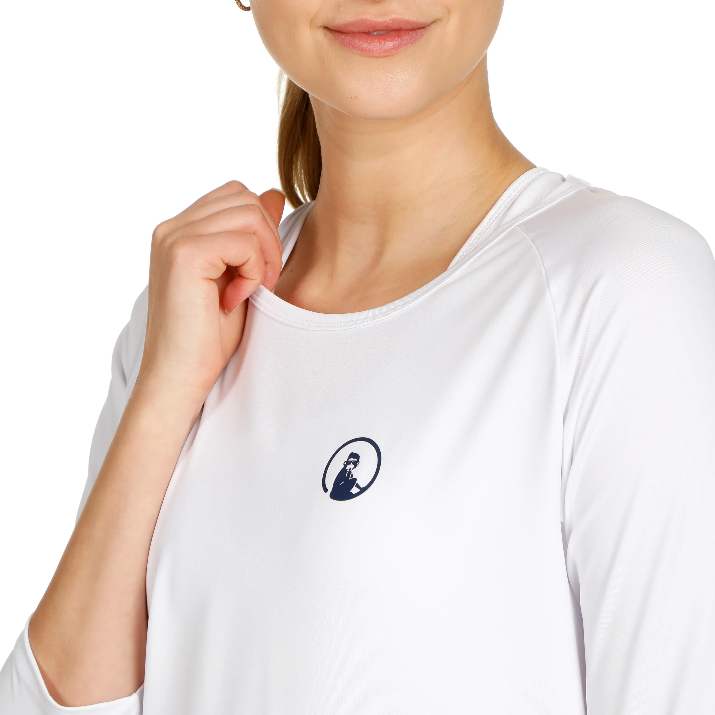 Mixed Longsleeve Dames-Wit - Image 5