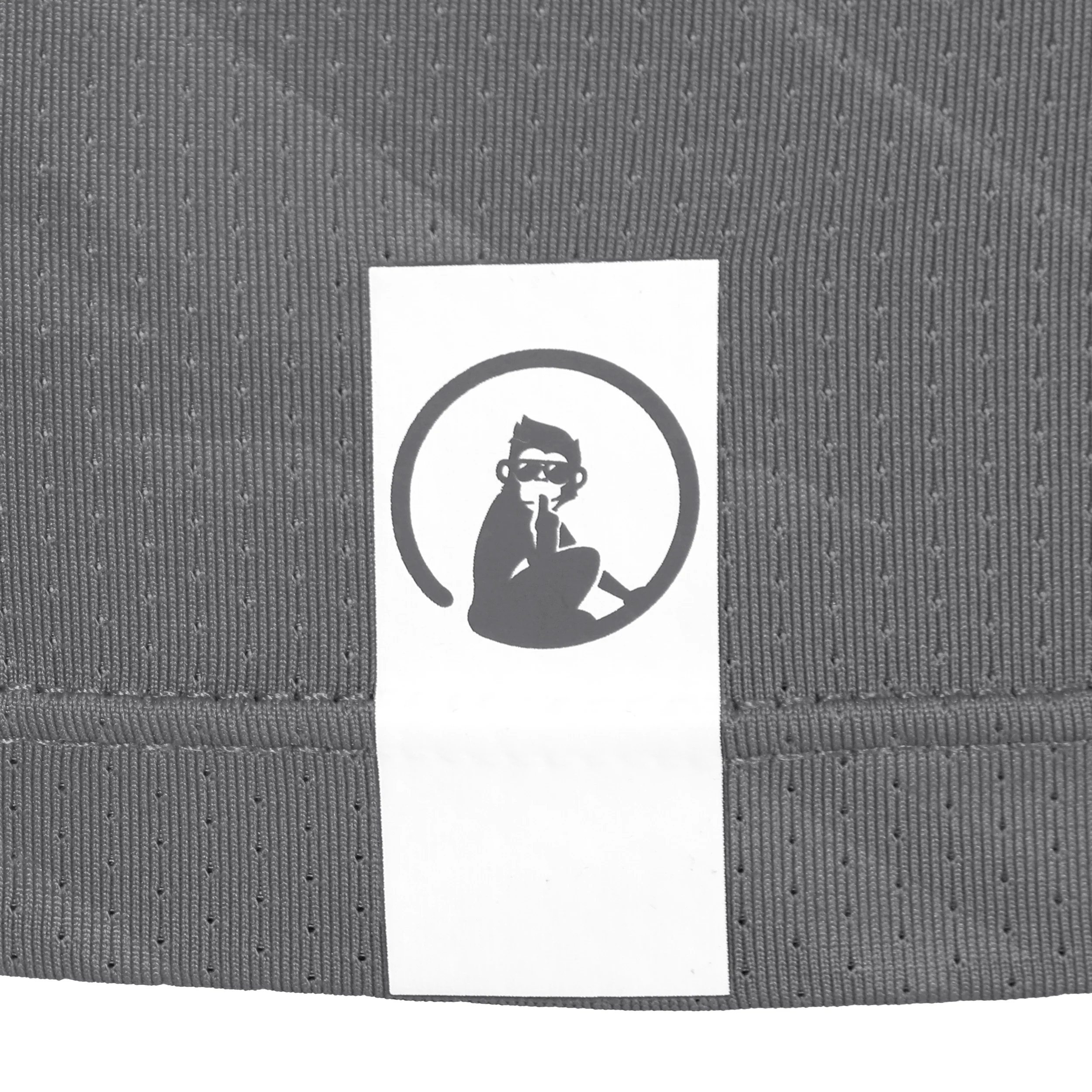 Receiver Embossed T-shirt Heren - grijs, wit - Image 5