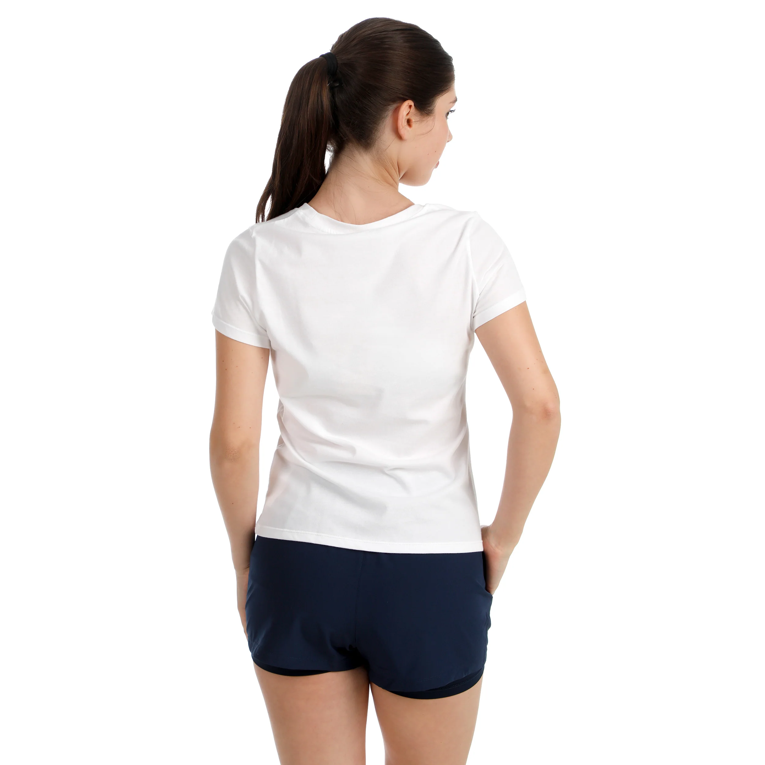 Trainings T-shirt Dames-wit - Image 5