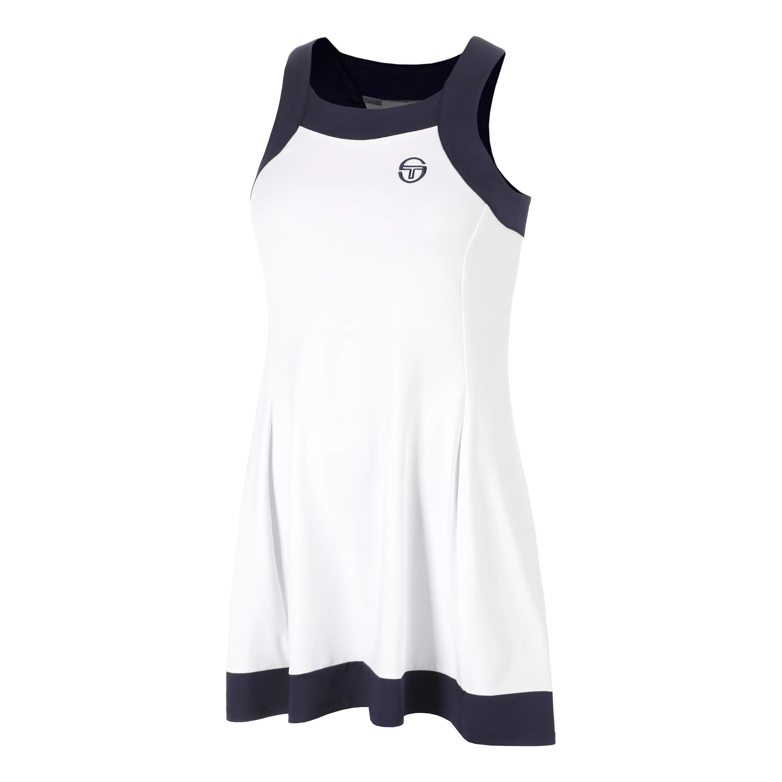 TCP Jurk Dames - wit, donkerblauw