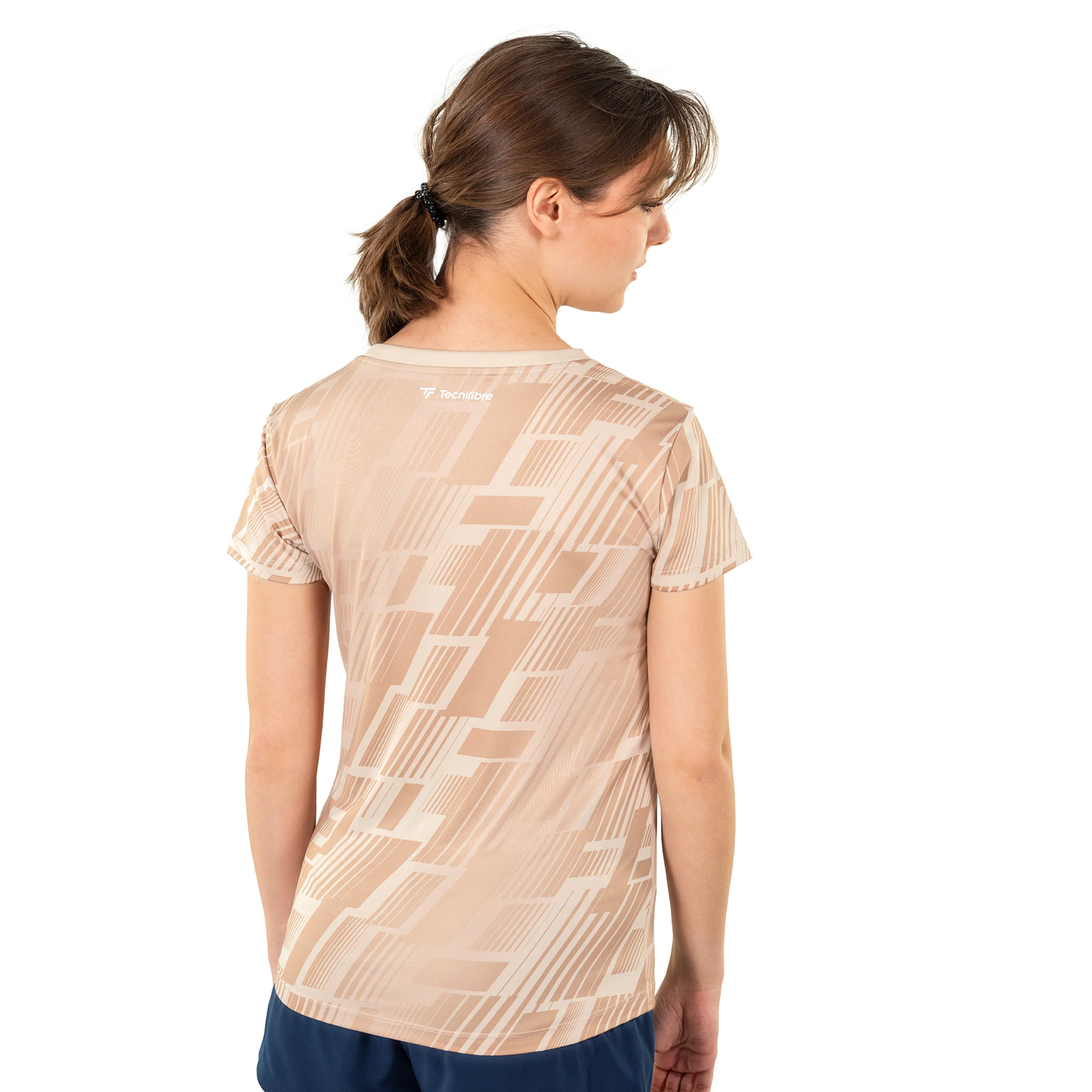 X-Loop T-shirt Dames-zand - Image 4