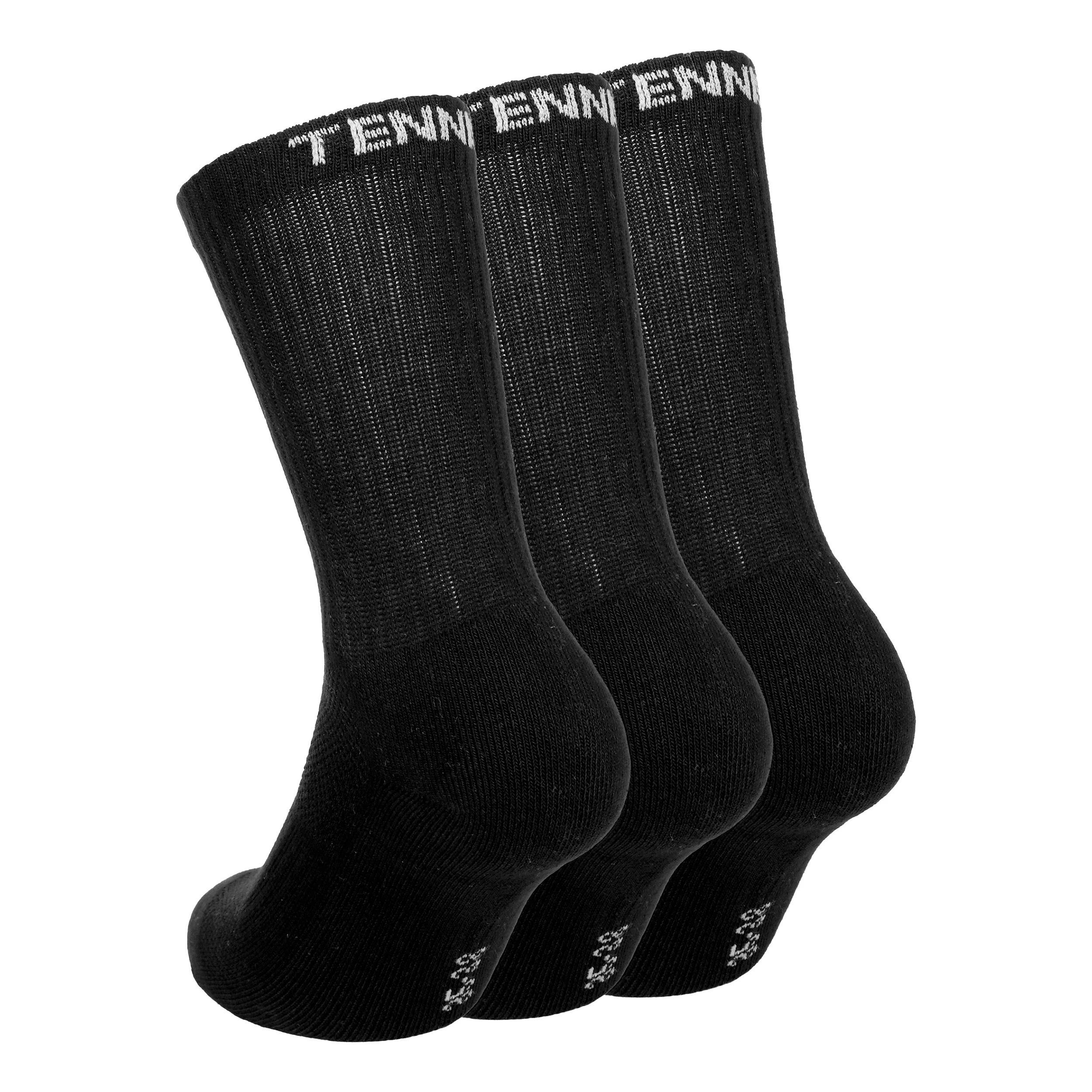 Tennissokken Verpakking 3 Stuks-Zwart - Image 2