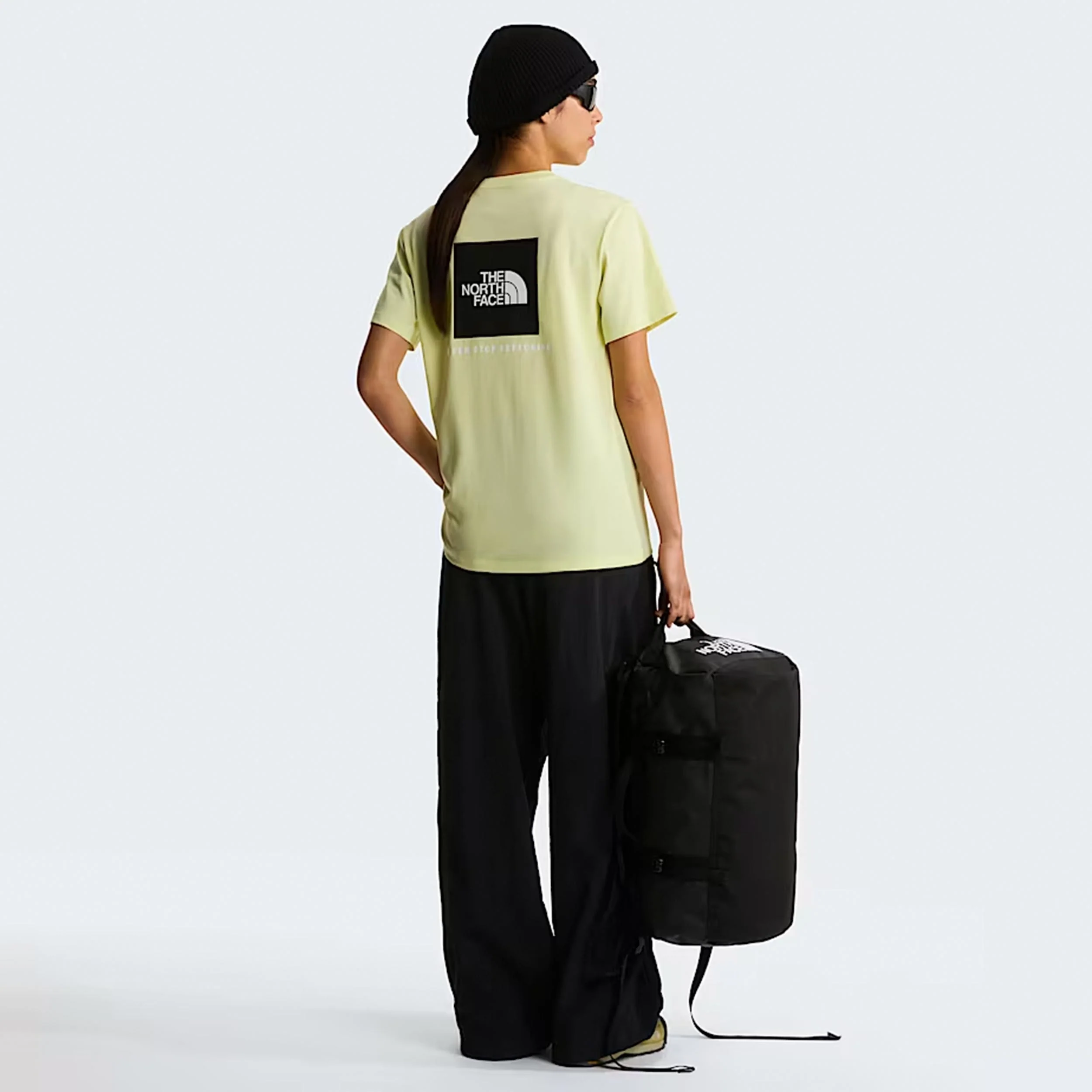 Base Camp Duffel XS Sporttas - zwart, wit - Image 5