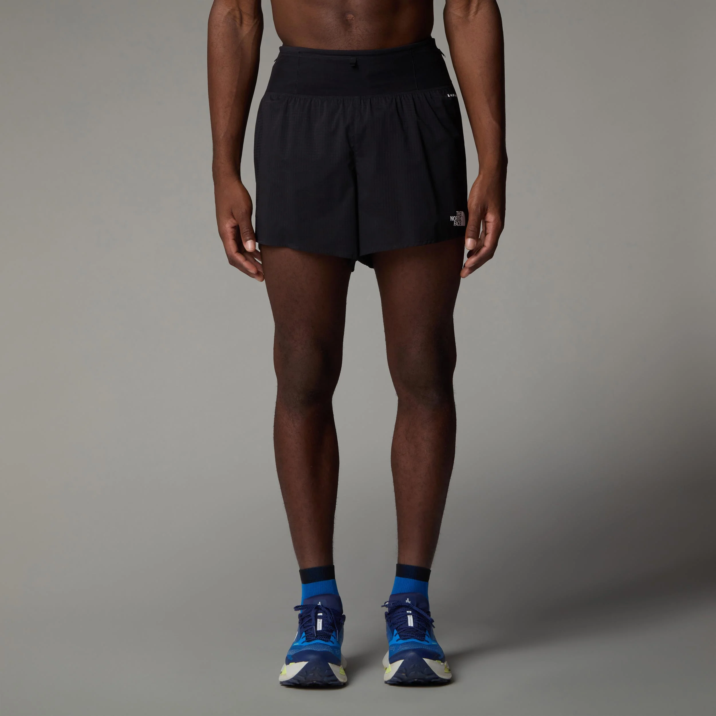 Sunriser 2in1 5in Hardloopshorts Heren-Zwart - Image 3