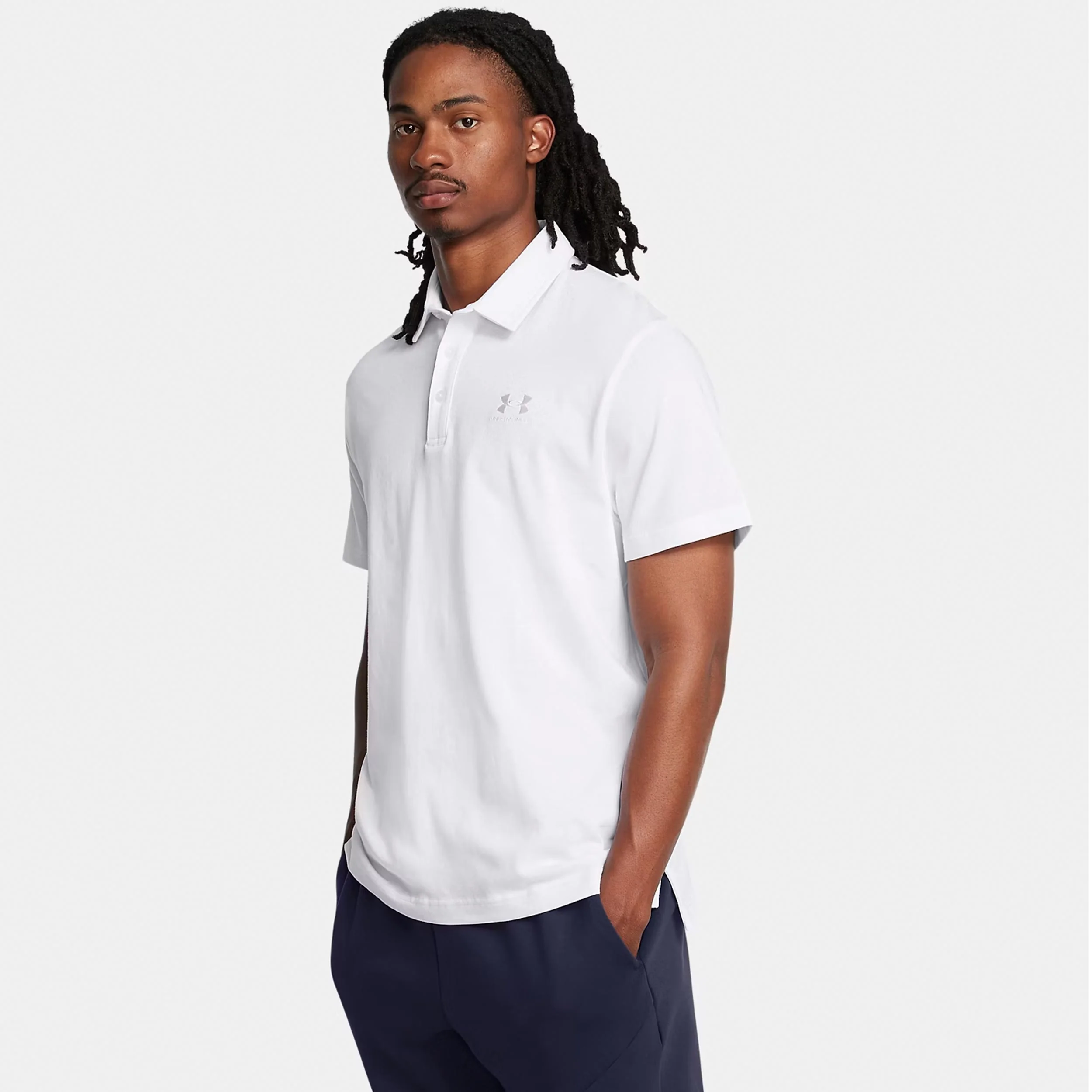 Icon Polo Heren - wit, wit