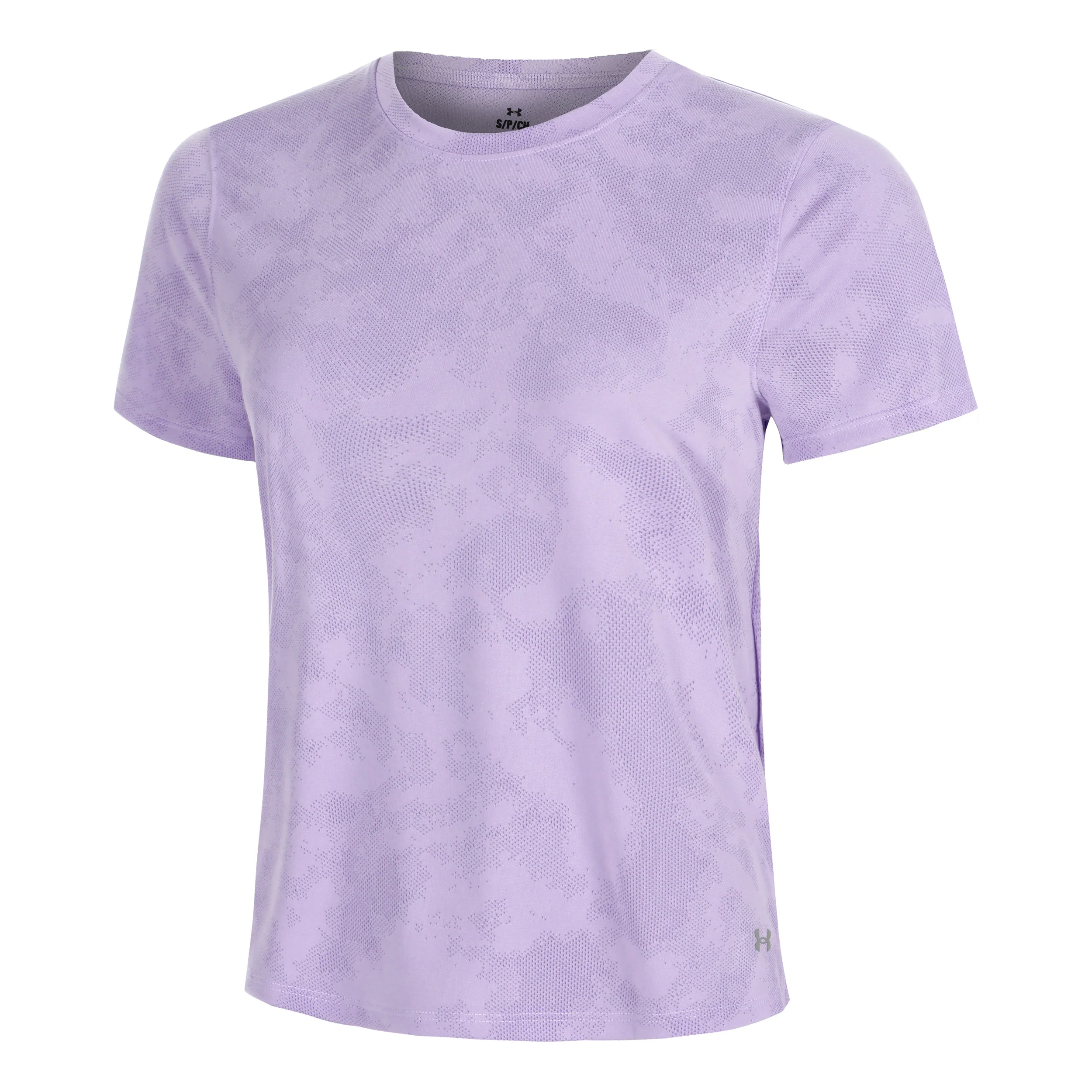 Launch Jacquard Hardloopshirt Dames-transparant