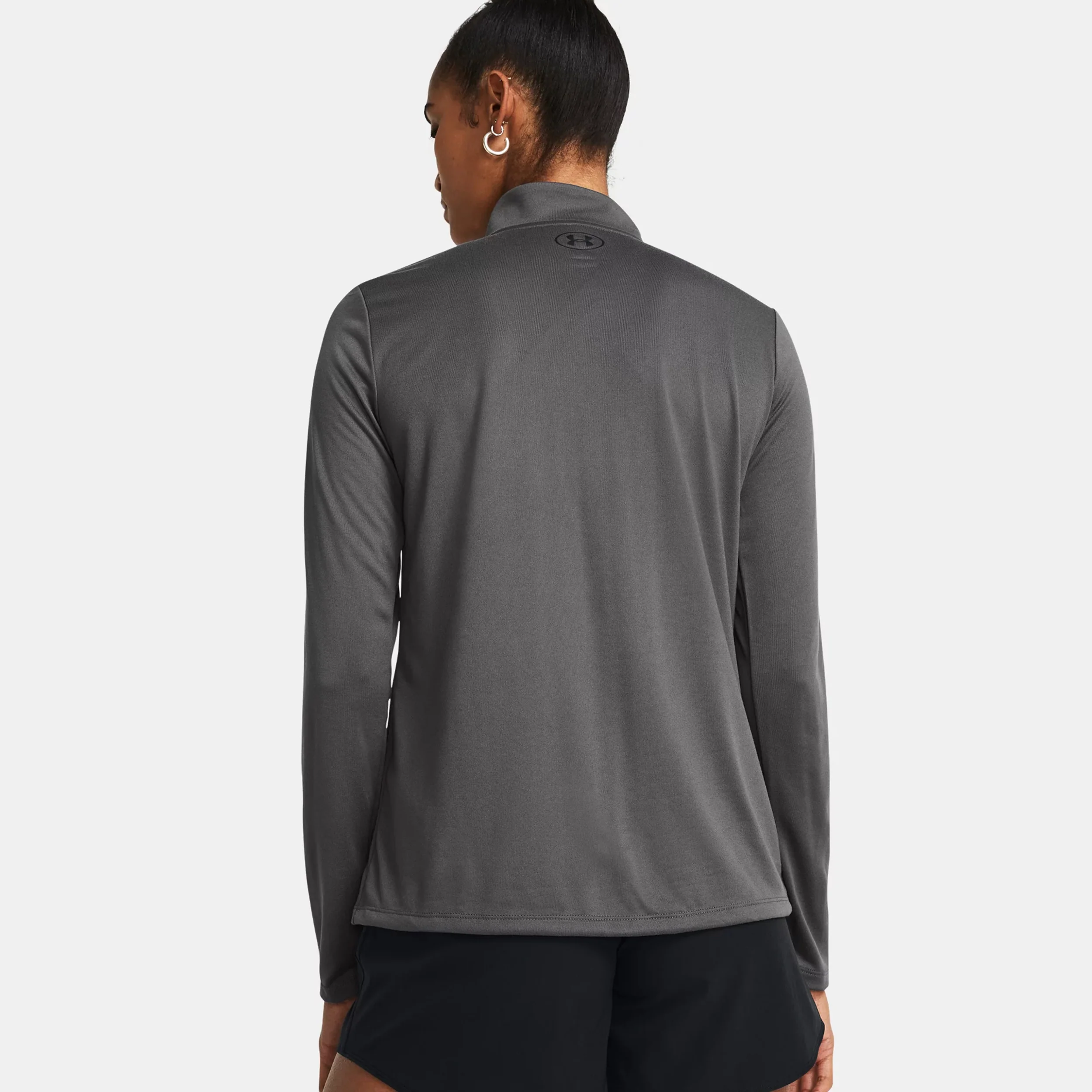 Tech 1/2 Zip Longsleeve Dames-Grijs - Image 4