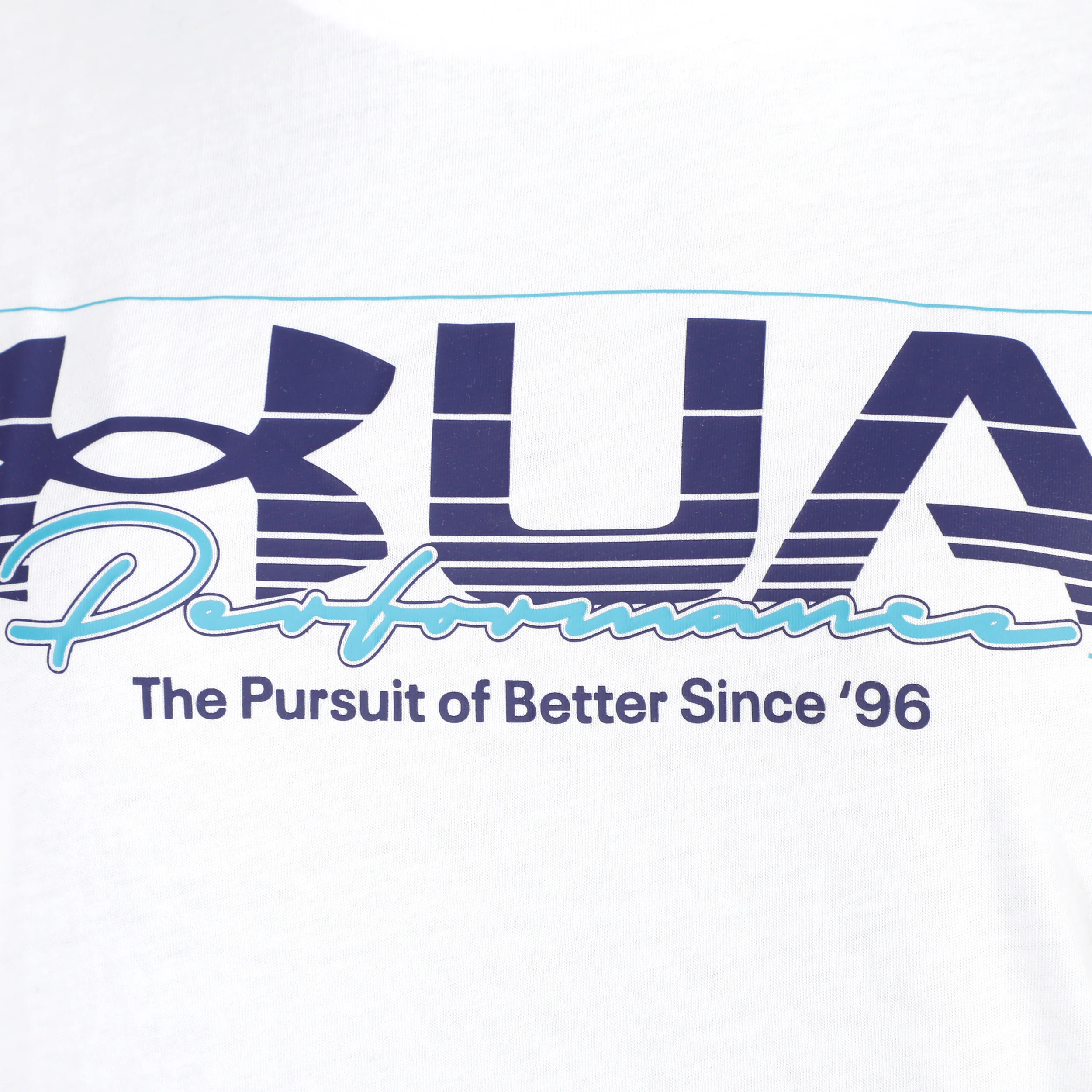 UA Vintage Performance T-shirt Dames-Wit - Image 3