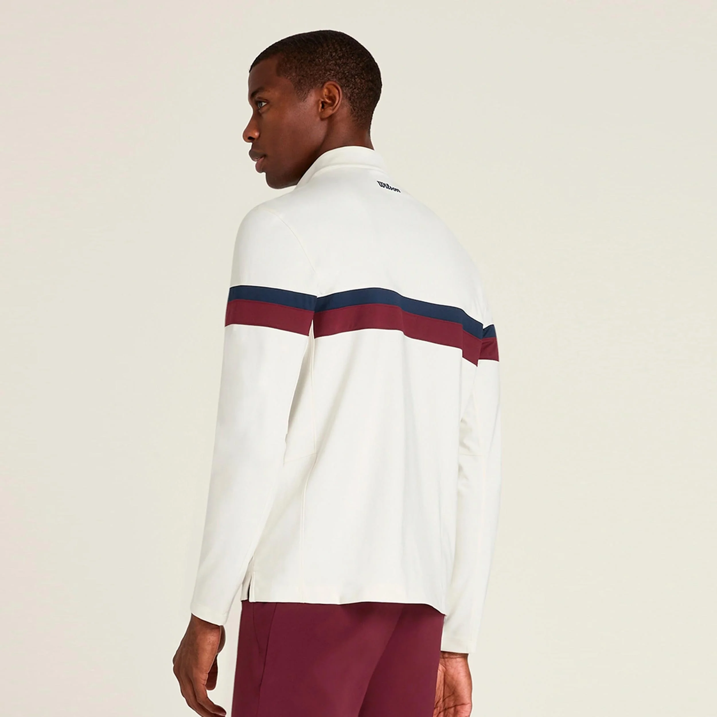Elevate Performance Half-Zip Longsleeve Heren-zand - Image 2