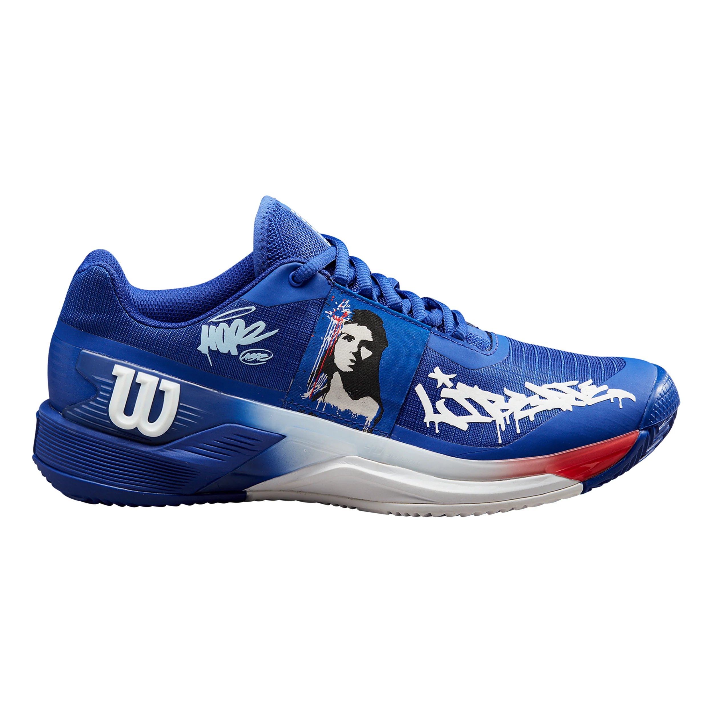 Rush Pro 4.0 Hope Paris Gravelschoen Dames-Blauw,Wit